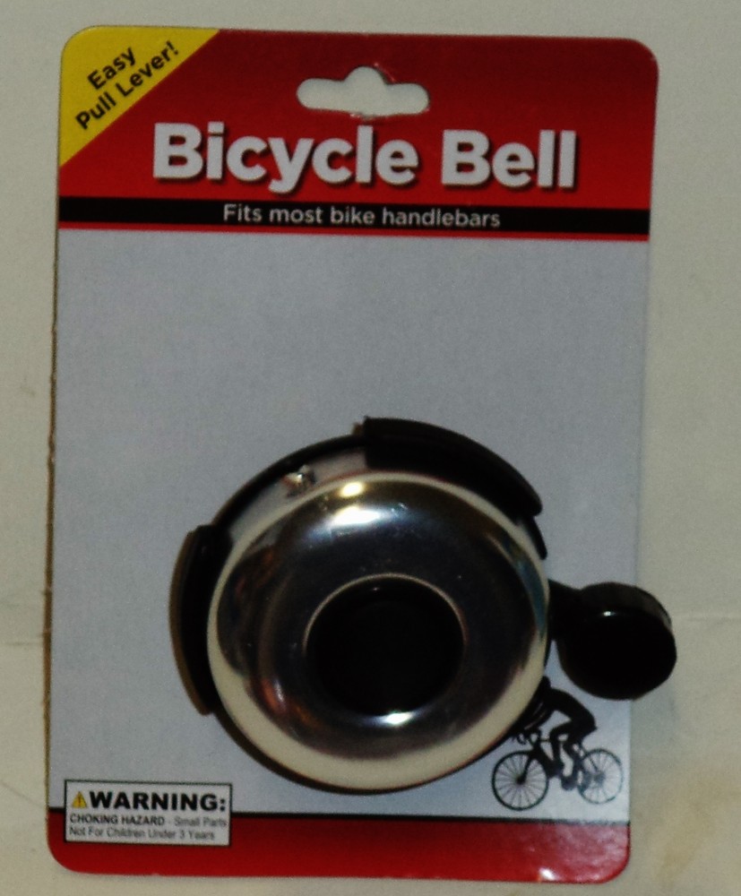 Bicycle Bell Easy Pull Lever Fits Most Bicycles