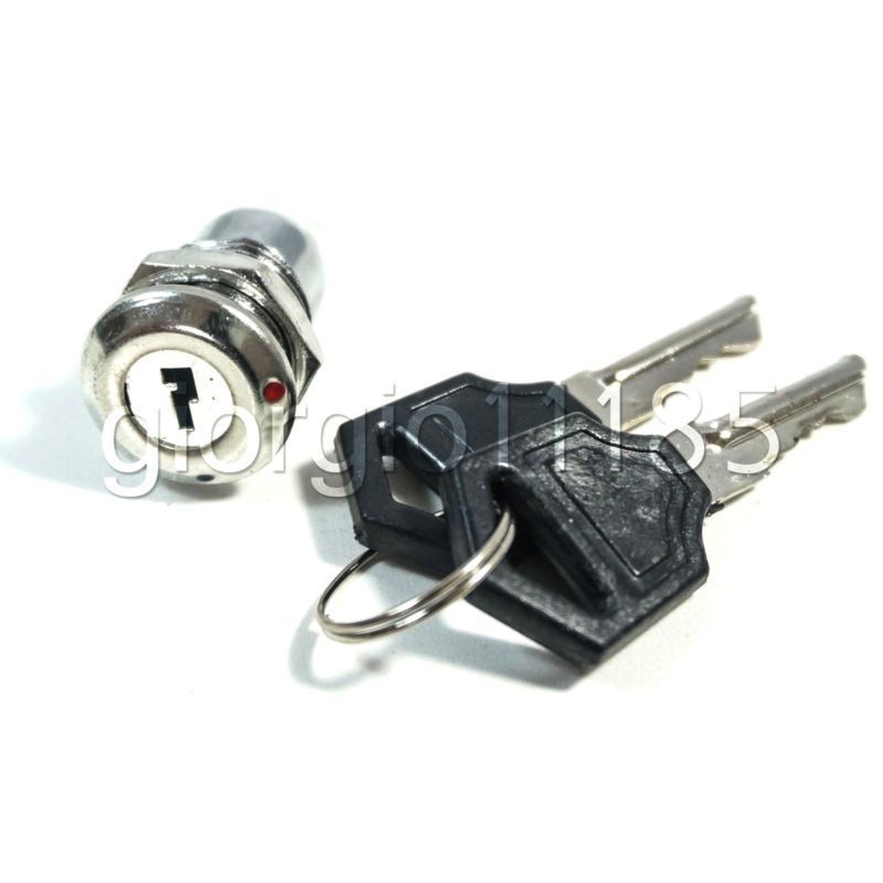 NJ STOCK 2pcs Key Switch ON/OFF Lock Switch Two Keys Ignition Function