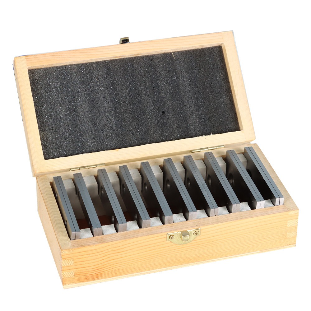 10 Pair 1/8 x 3" Precision Parallel Set Hardened Steel In Case Steel New