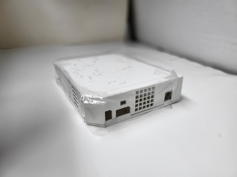 NEW White Wii Replacement shell casing Front & two sides (no buttons) #18Q