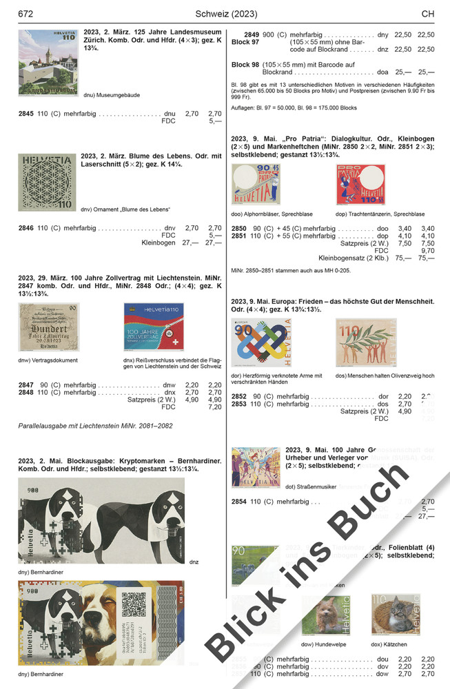 MICHEL Stamps Catalogue Alpine Countries 2025 (E 1) NEW