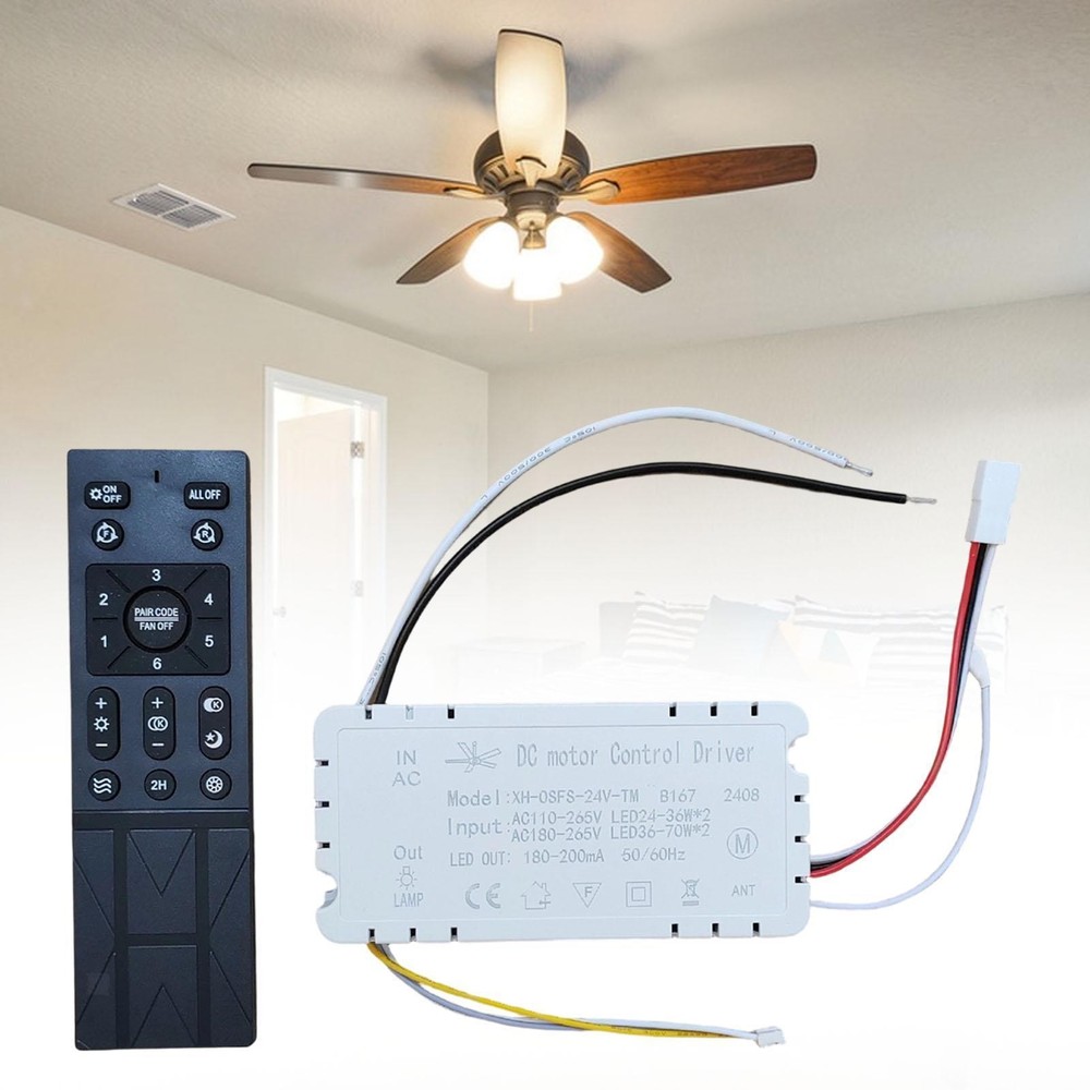 Fan Remote Control Kit Fan Controller Switch Remote Control