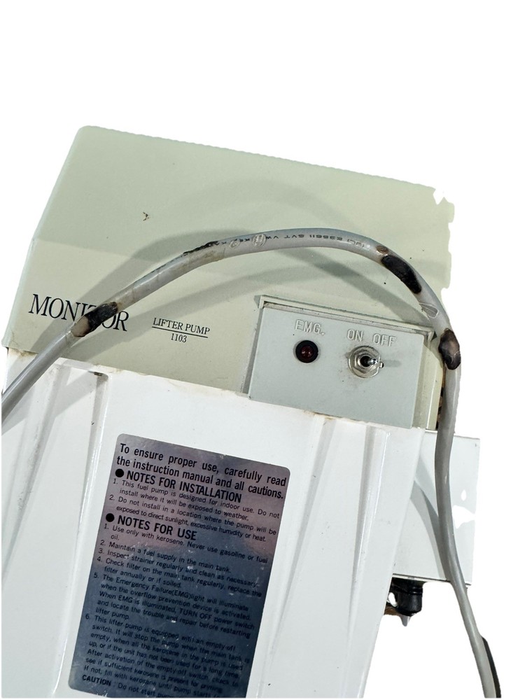 ￼ Monitor heater fuel lifter pump