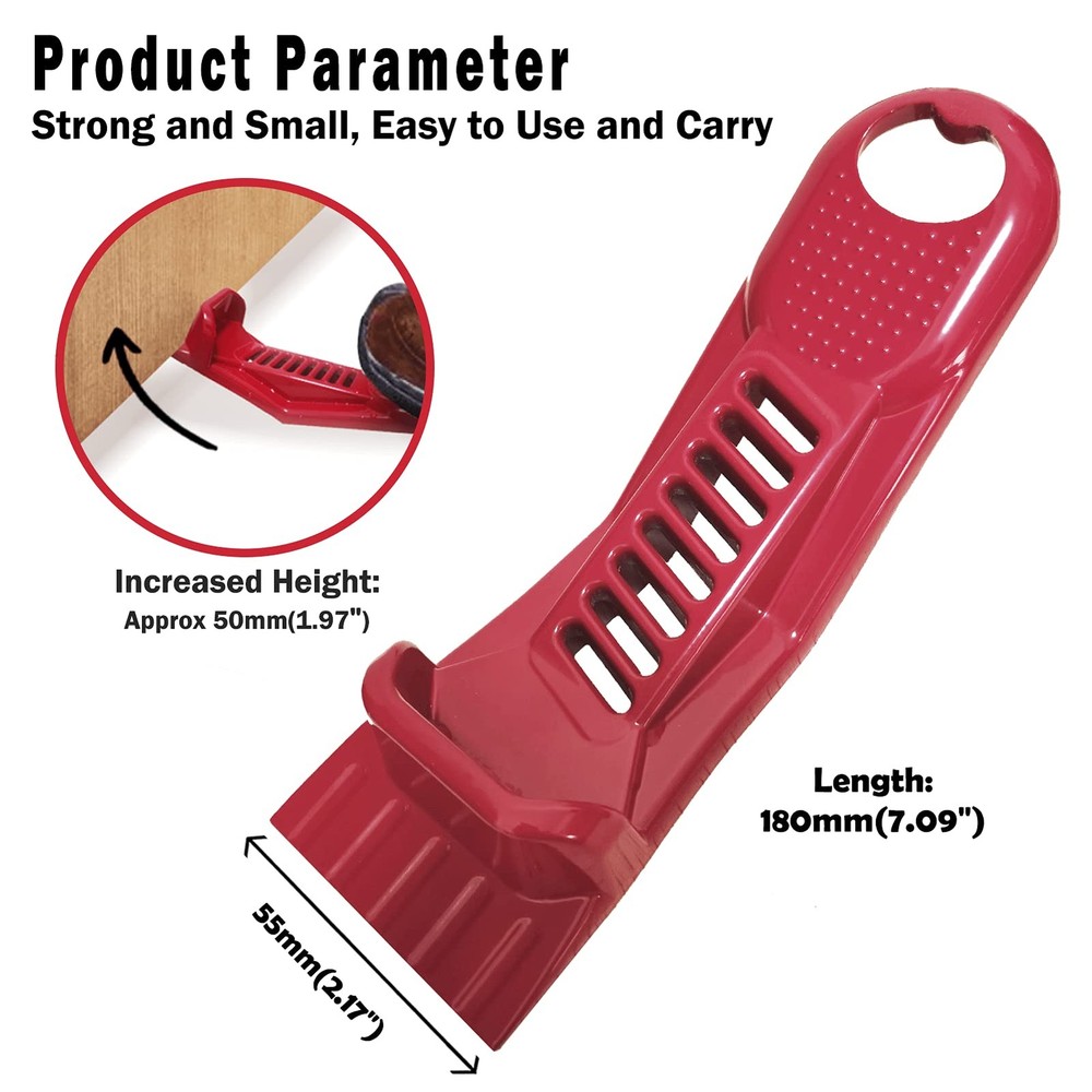 Drywall Panel Lifter & Edge Rasp Tool - Multifunctional, Durable, Compact