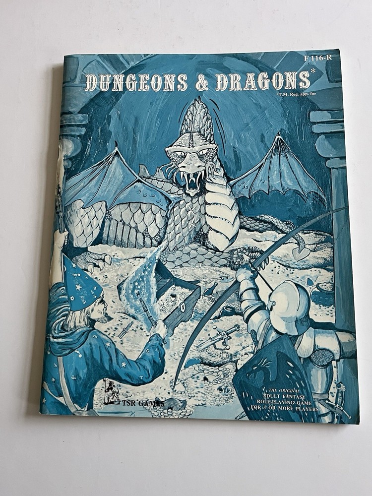 Dungeons and Dragons Basic Set Games Workshop TSR 1978