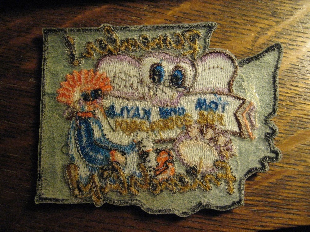 Remember Tom & Kayla Washington State 2000 Elephant Ragedy Ann Doll Jacket Patch
