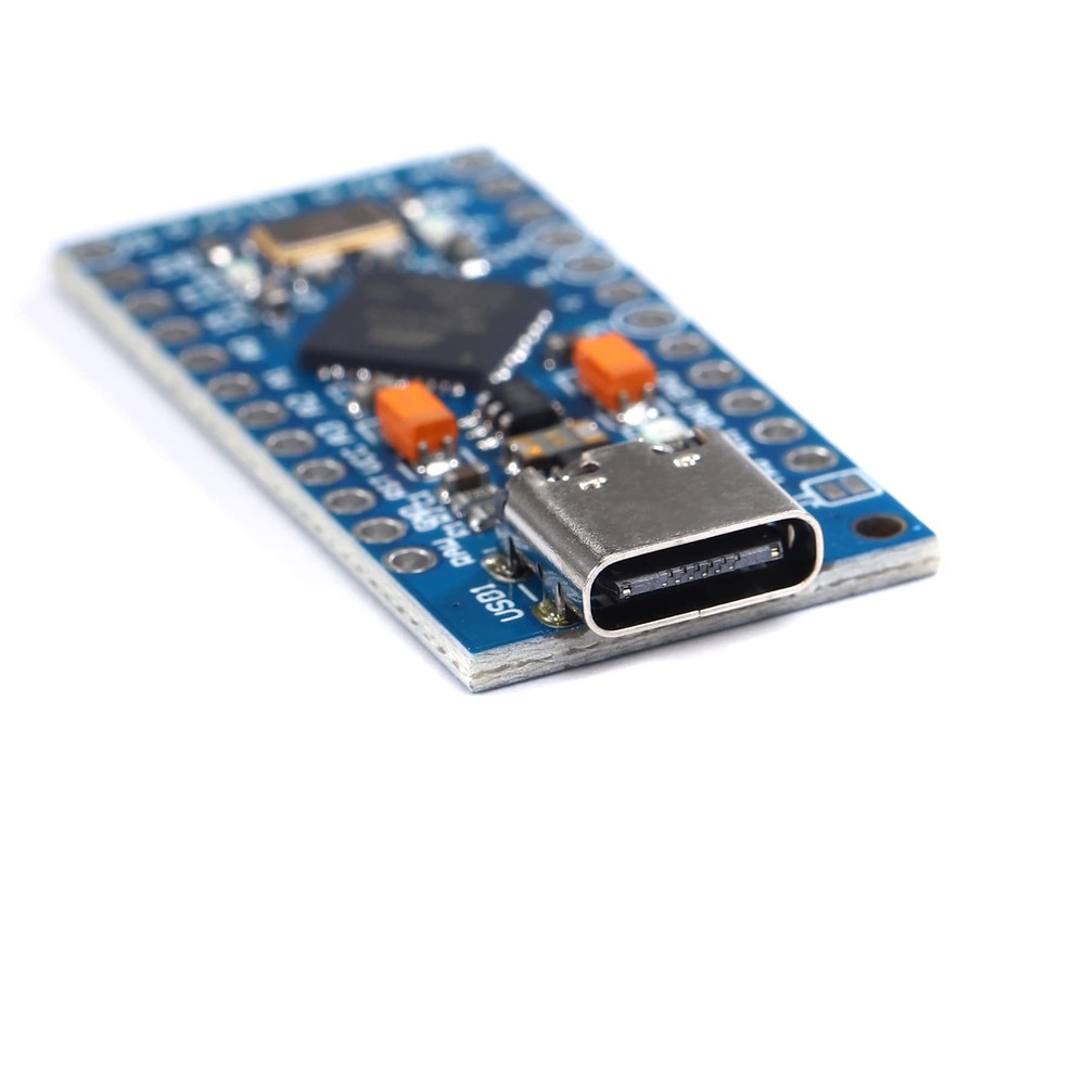 3PCS Type-C Pro Micro Atmega32U4 Module Board 5V 16MHz Micro USB DIY