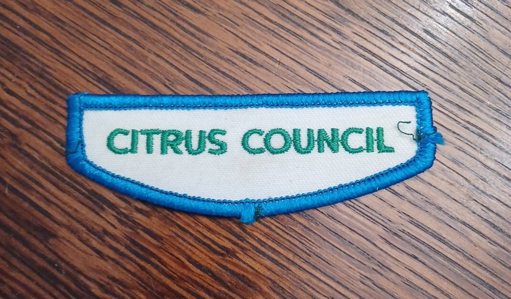 CITRUS COUNCIL PATCH New