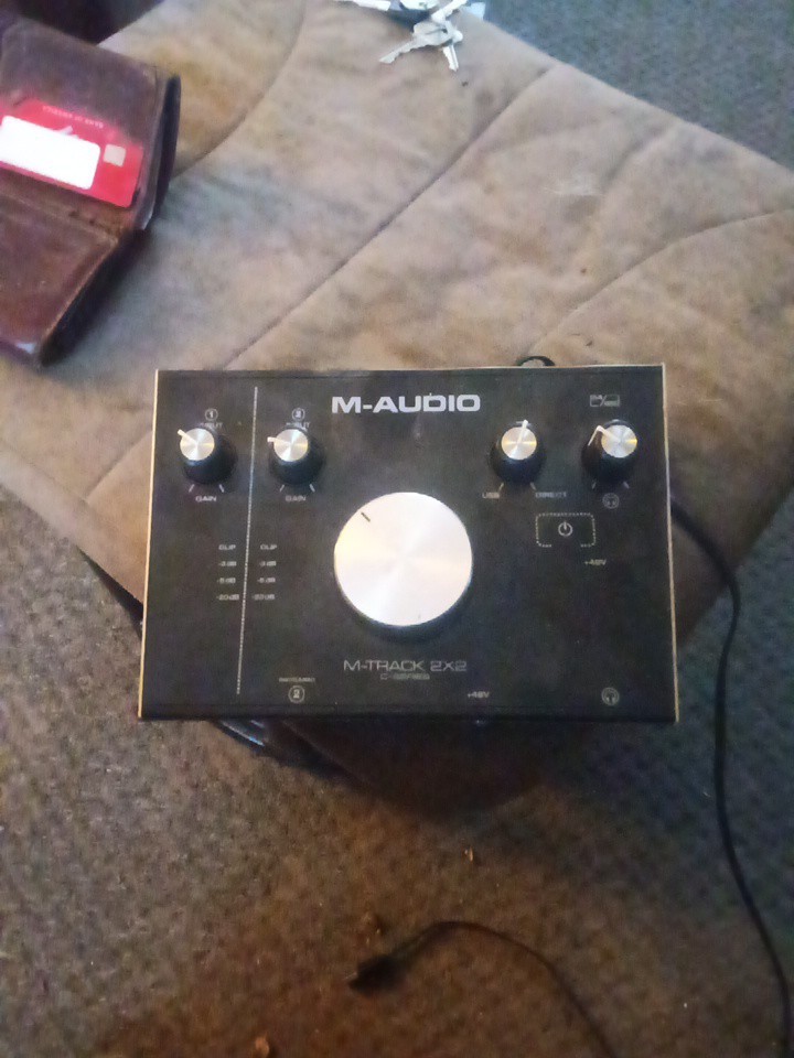 M-Audio MTRACK2X2 Studio Recording Interface