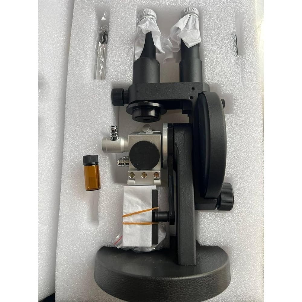 Binocular Abbe Refractometer with Refractive Index 1.3000-1.7000nD Brix 0-95%