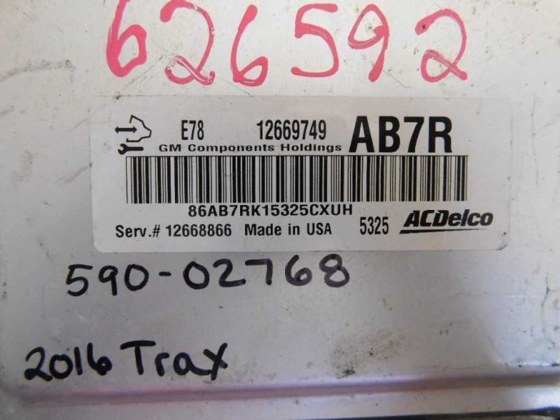 Engine ECM Electronic Control Module Gasoline Fits 11-15 VOLT 327947