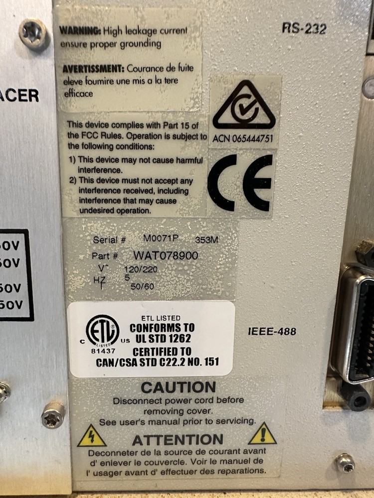 WATERS 717 PLUS AUTOSAMPLER