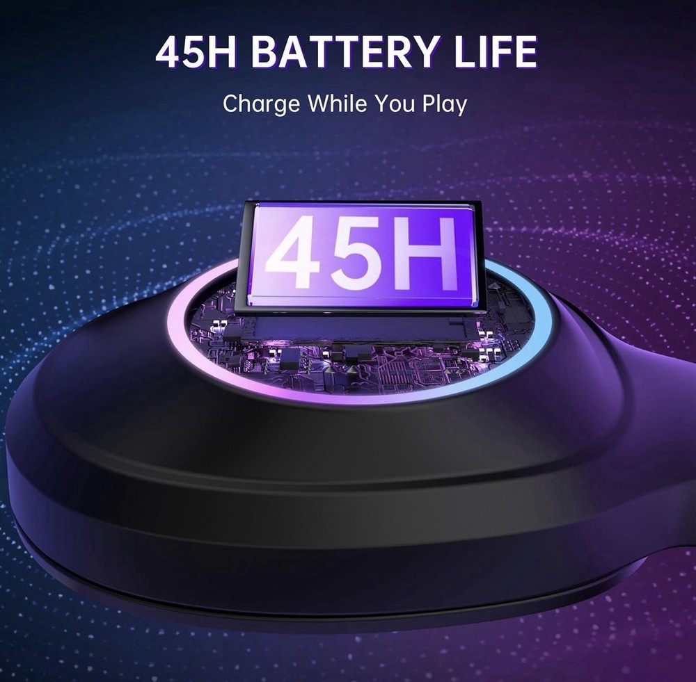 AOC Wireless Gaming Headset Compatible With PS5/4, Switch, PC, Bluetooth 5.4