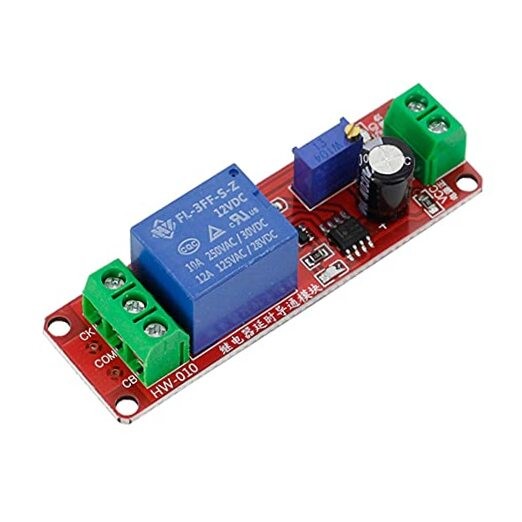 1 PCS NE555 Timer Switch Adjustable Module Time Delay Relay Module DC Delay 12V