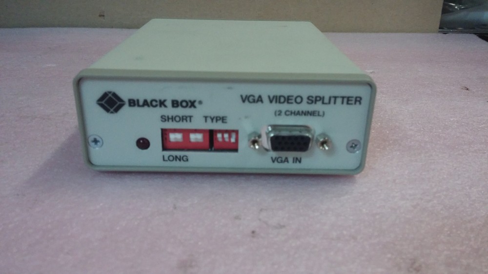 BLACK BOX AC056A 2 Channel Video Splitter