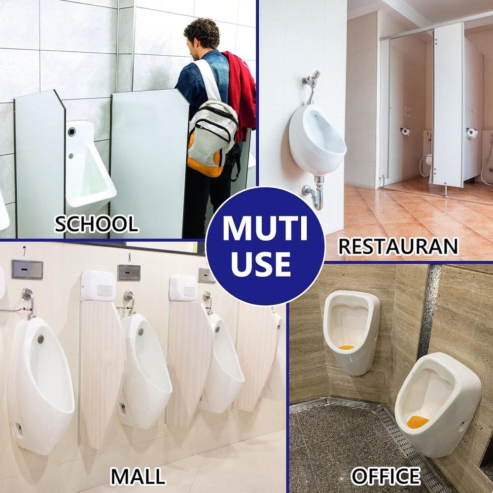Urinal Screen Deodorizer, 12 Pack Urinal Cakes Bulk Scented Anti-Splash, Urinal