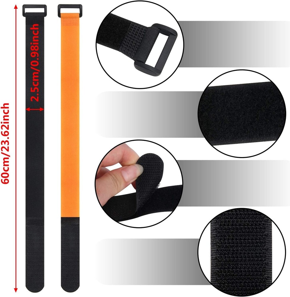 Reusable Bike Wheel Strap Adjustable Stabilizer Straps Rack Strap