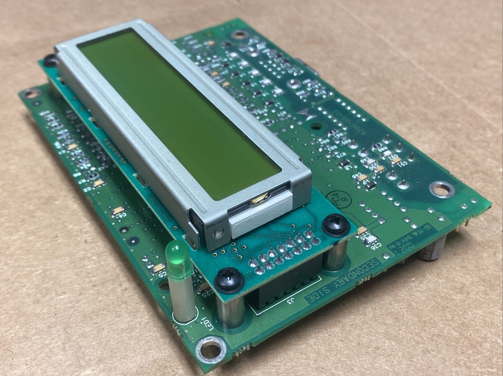 Spectrum Controls Board 8100117-04E w/ Optrex LCD Display ￼8100117 - 04E