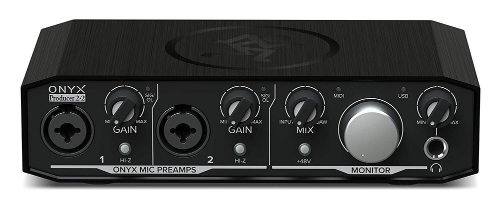 Mackie Audio Interface, Onyx Producer 2X2 USB Audio Interface with MIDI