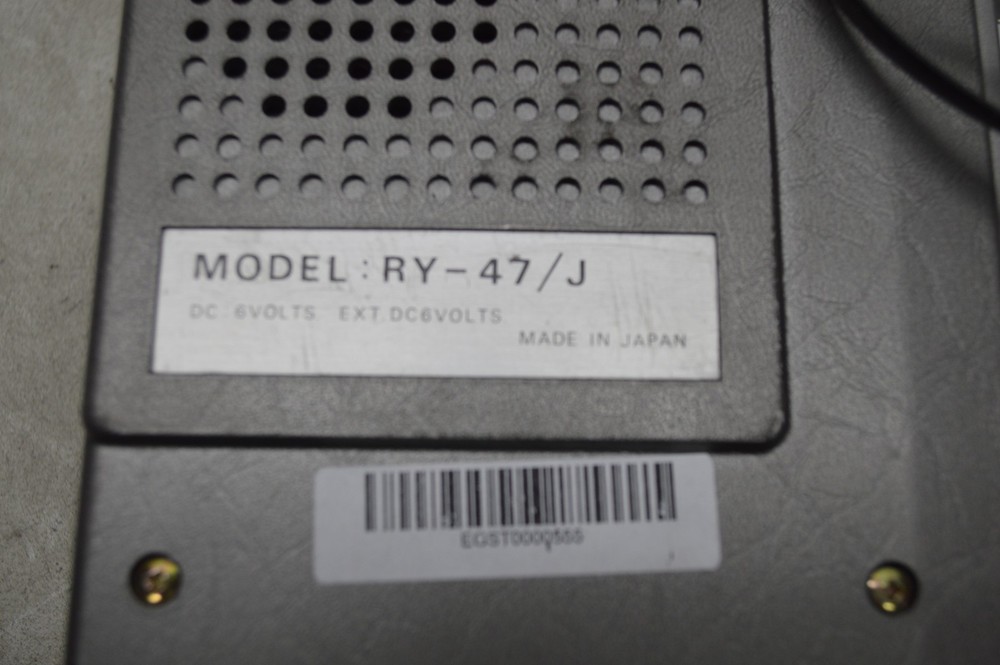 RHAPSODY RY-47/J Cassette Recorder IC Automatic Level Control