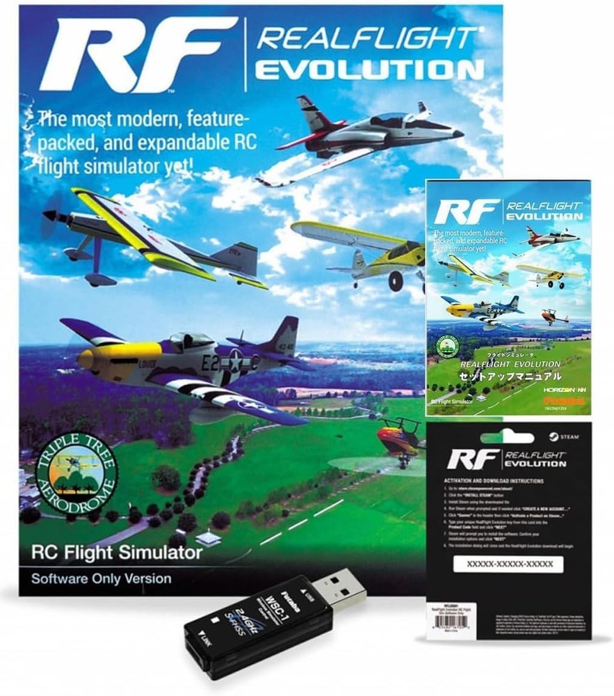 Real Flight Evolution WSC-1 Specification RC Flight Simulator 036828