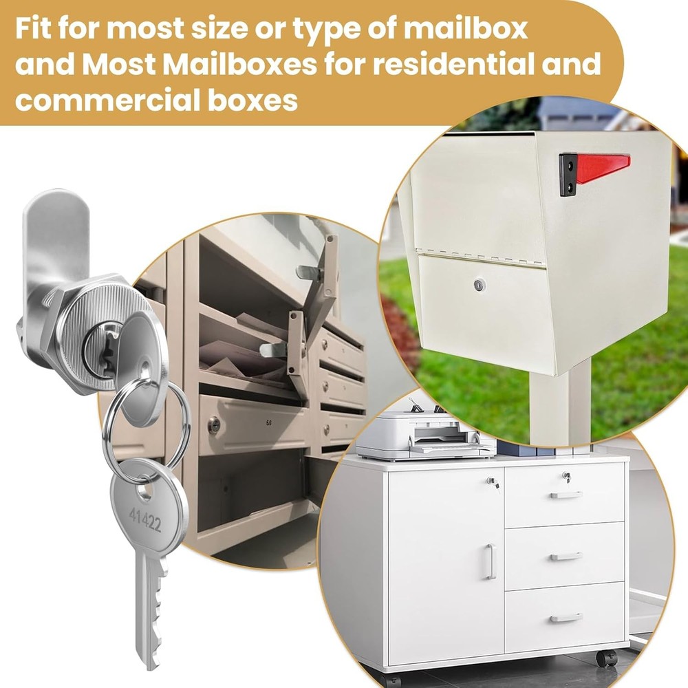 MP4945 Mailbox Locks Universal Mailbox Locks,Mail Box Lock and Key,Counter-Clock