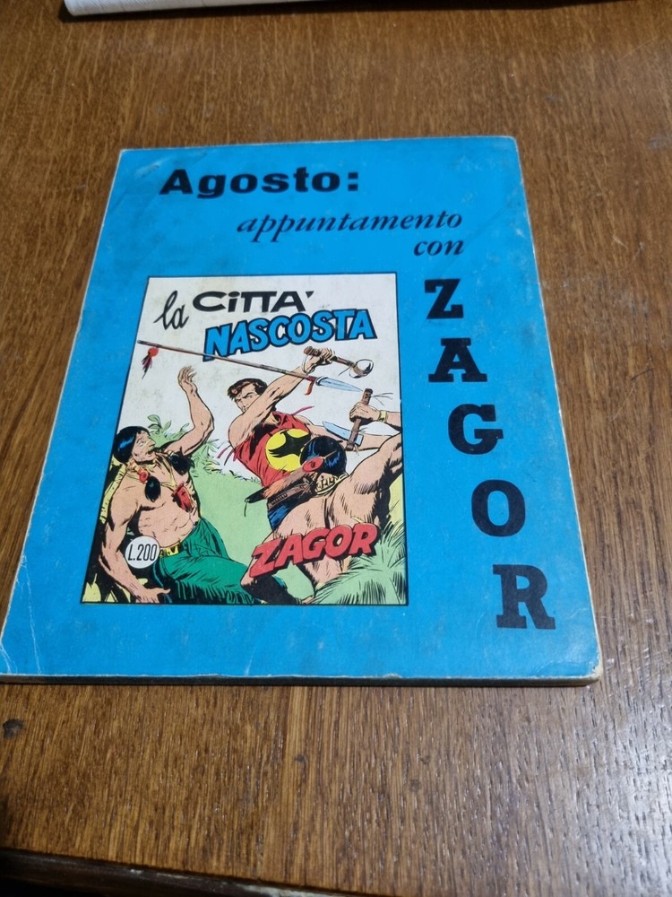 ZAGOR ZENITH ORIGINAL NO. 100 EXCELLENT CONDITION