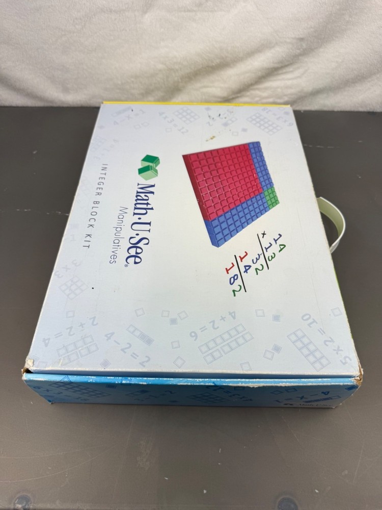 Math U See Integer Block Kit With Manipulatives For Math Learning