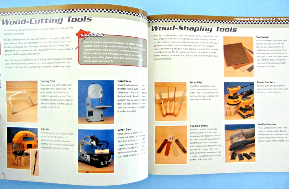 PINEWOOD DERBY DESIGNS & PATTERNS by Troy Thorne