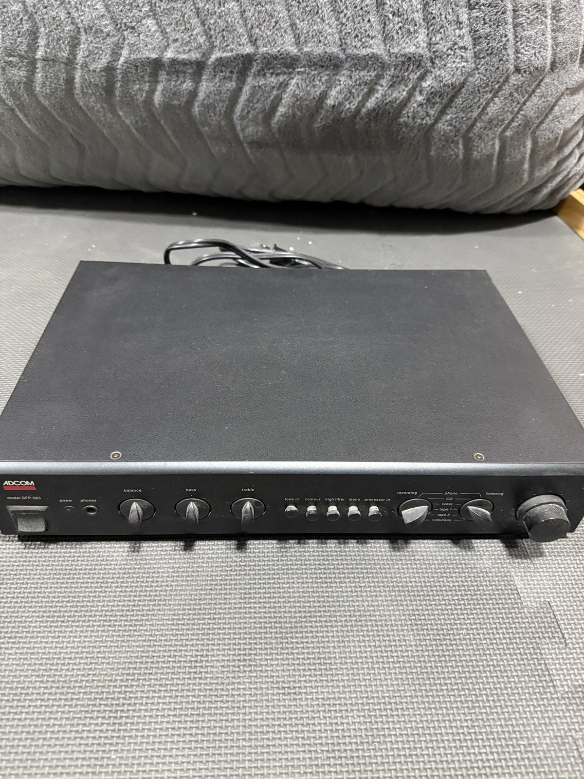 ADCOM GFP-565 AUDIOPHILE PRE AMPLIFIER EXCELLENT ORIGINAL CONDITION IN BOX