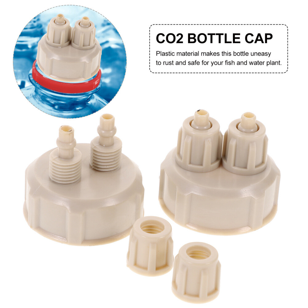4PCS CO2 Diffuser System Kit Brine Shrimp Hatchery Kit Co2 Generator for Plants