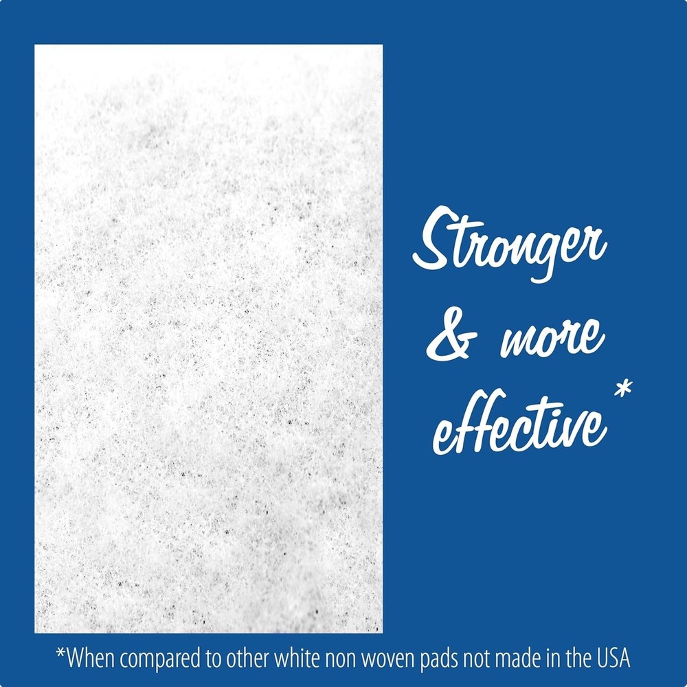 Versatile 6x9 Non-Woven Pads: 10-Pack Non-Scratch Buffing & Cleaning Solution