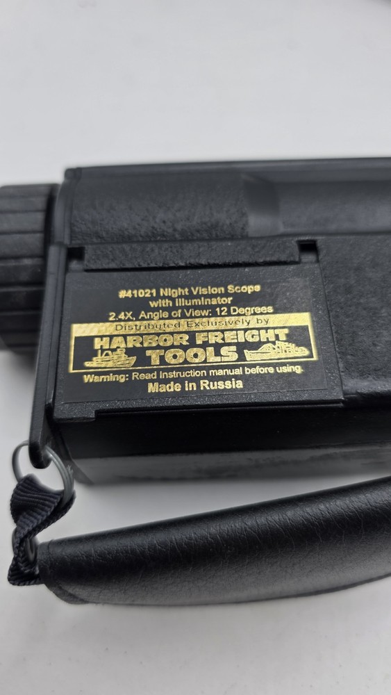 harbor freight tools # 41021 night vision scope -Made in Russia.