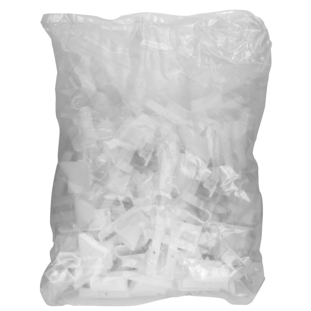 Skywalker Single Coax Vertical Siding Clips (Clear, 100 Pack) *OPEN BOX*
