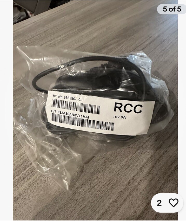 HP Hewlett Packard USB Wired Optical Mouse (M-UAE96)