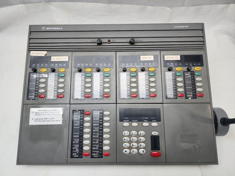 Motorola Dispatch Console CommandStar Command Star