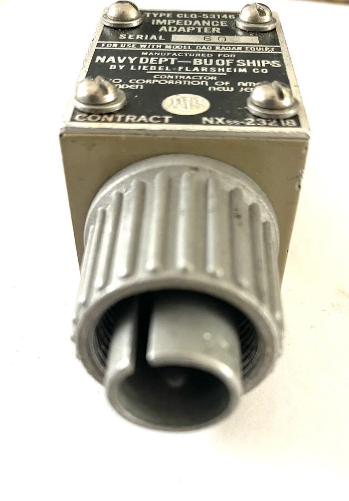 Type CLQ-53146 IMPEDANCE ADAPTER
