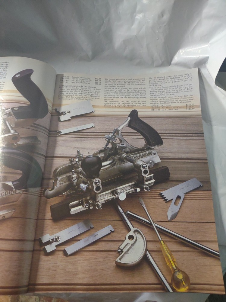 Wood Working , The New Garrett Wade Tools Catalog 1987