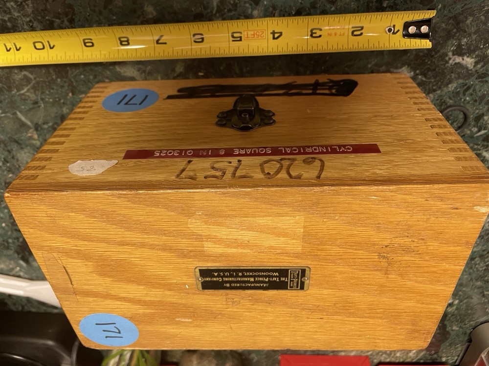 Taft-Peirce Precision Cylindrical Square 4"x8" Machinist Tool
