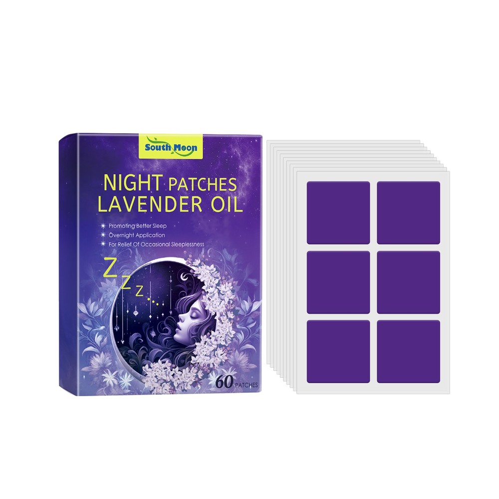 Lavender Sleep Patch Aromatherapy Sleep Aid Relaxing Calming Patch 60pcs