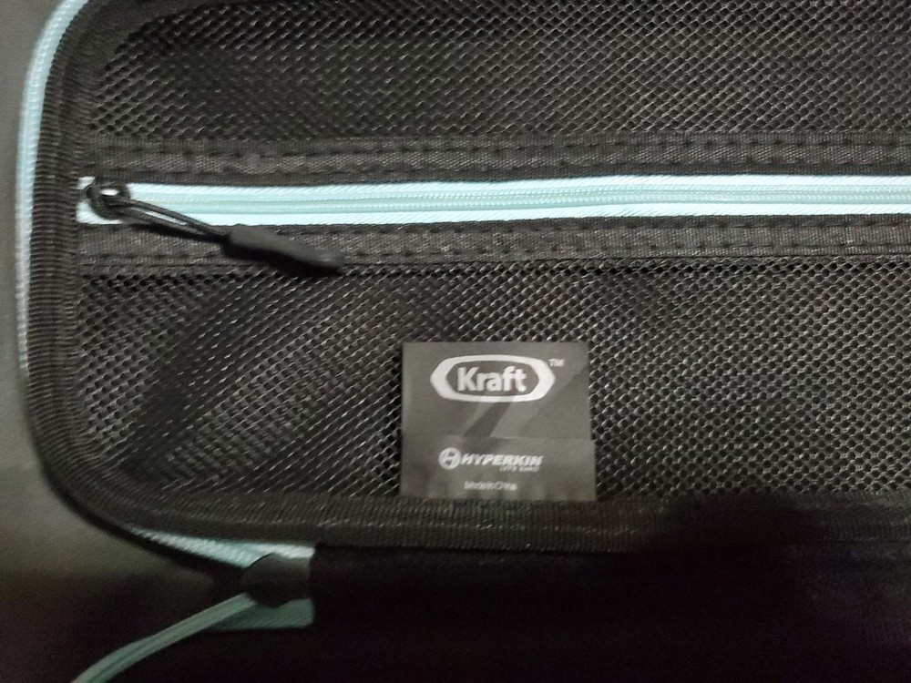 Hyperkin Kraft X Mac & Cheese Nintendo Switch Case Travel Pouch Hard Shell