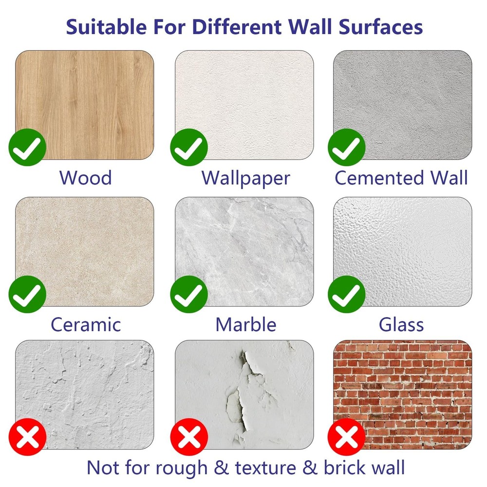 HOME MASTER HARDWARE 5" Wall Protector Round, 5 Pack 5 inch - 5 Pack, Round