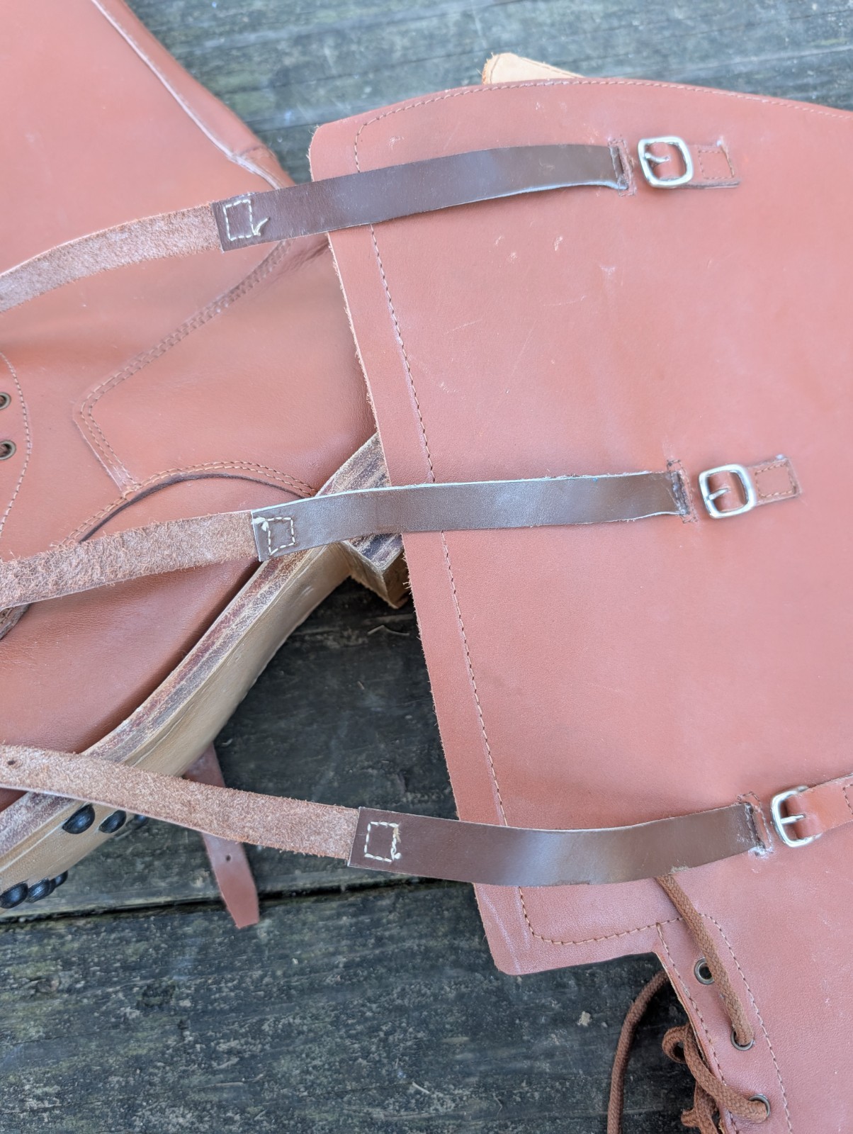 WHAT PRICE GLORY REPRO BRITISH US OFFICERS FIELD PATTERN RIDING BOOTS SIZE 11