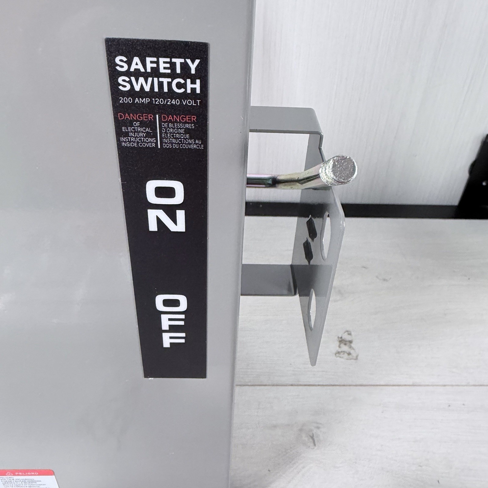 200A Generator Transfer Switch for Home Generator, 48000W Manual Double-Throw