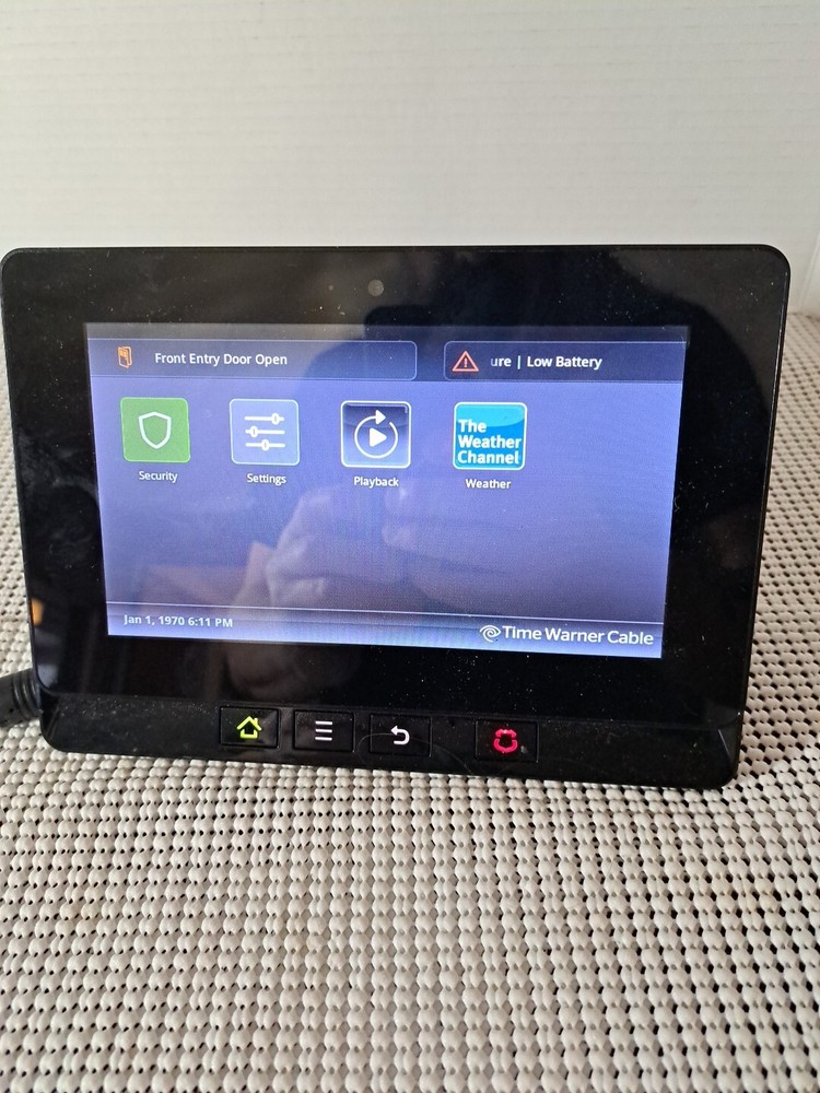 SMC Networks RB6741-Z Touchscreen Security System, With Guide & Disk, Untested