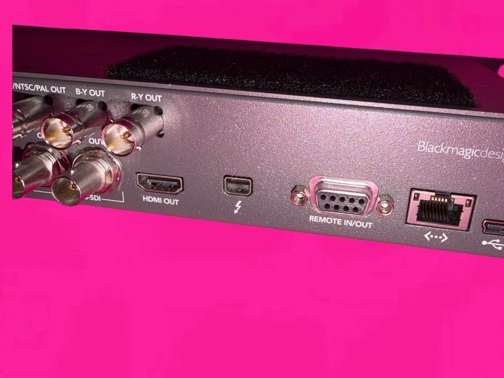 Blackmagic Teranex Digital 2D With Power Cable And Extras