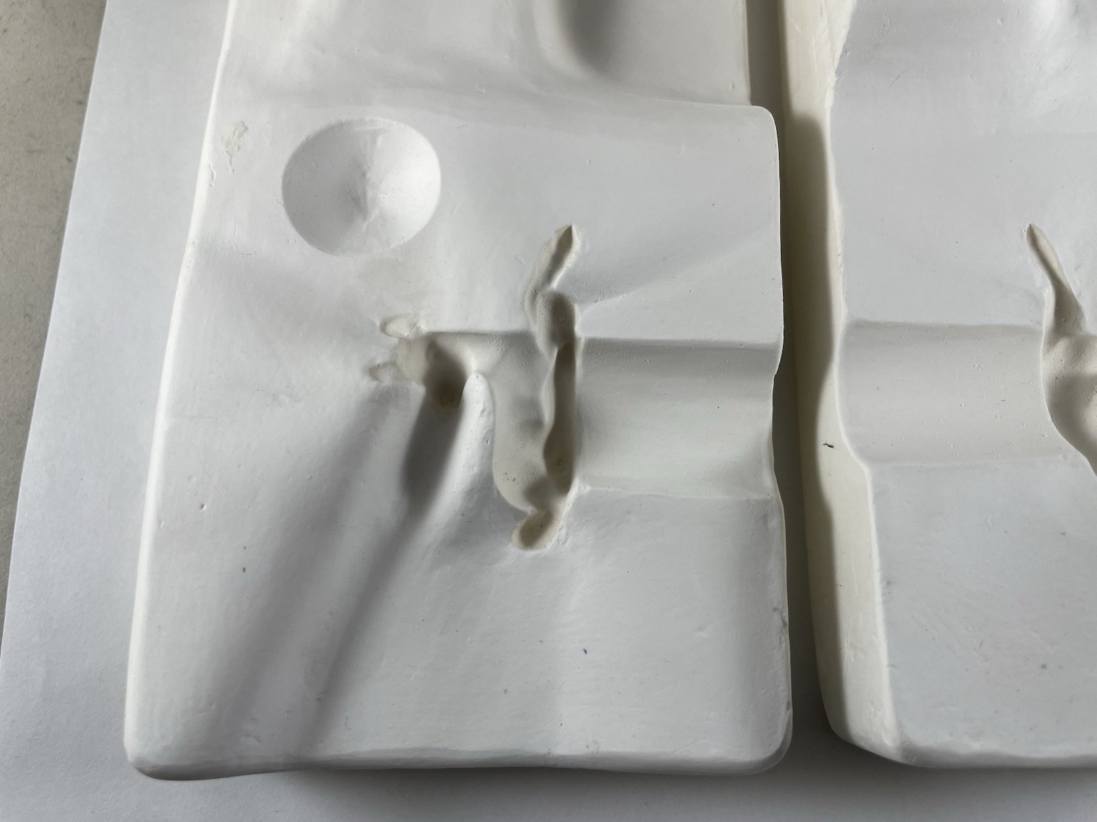 Vintage Delite Ceramic Slip Casting Mold Small Mini Horse & Unicorn Uncommon