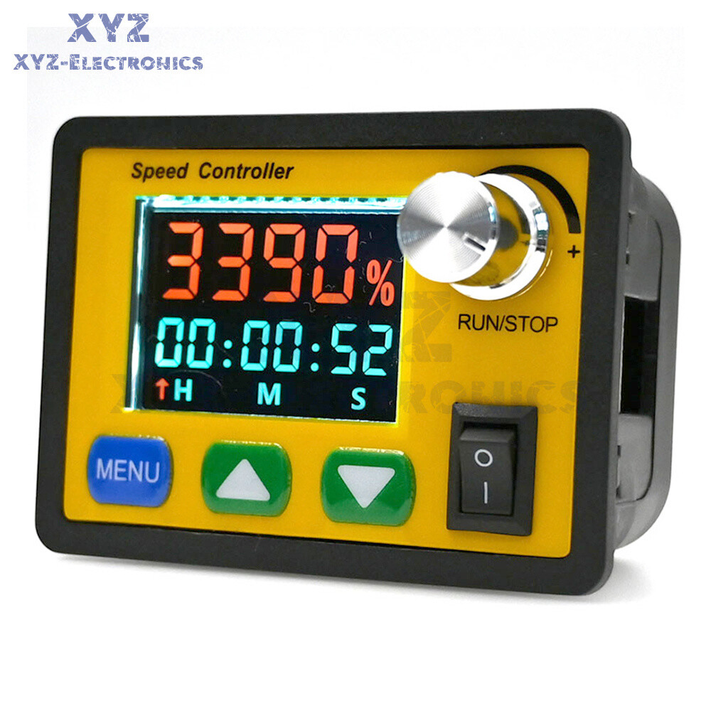DC6-55V 30A Brush Motor Speed Controller LCD Digital Wireless Remote Control DIY