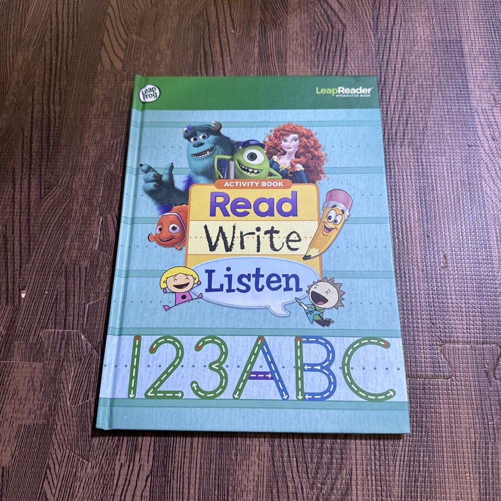 LeapFrog LeapReader  book — READ. WRITE. LISTEN | LeapReader Activity Book