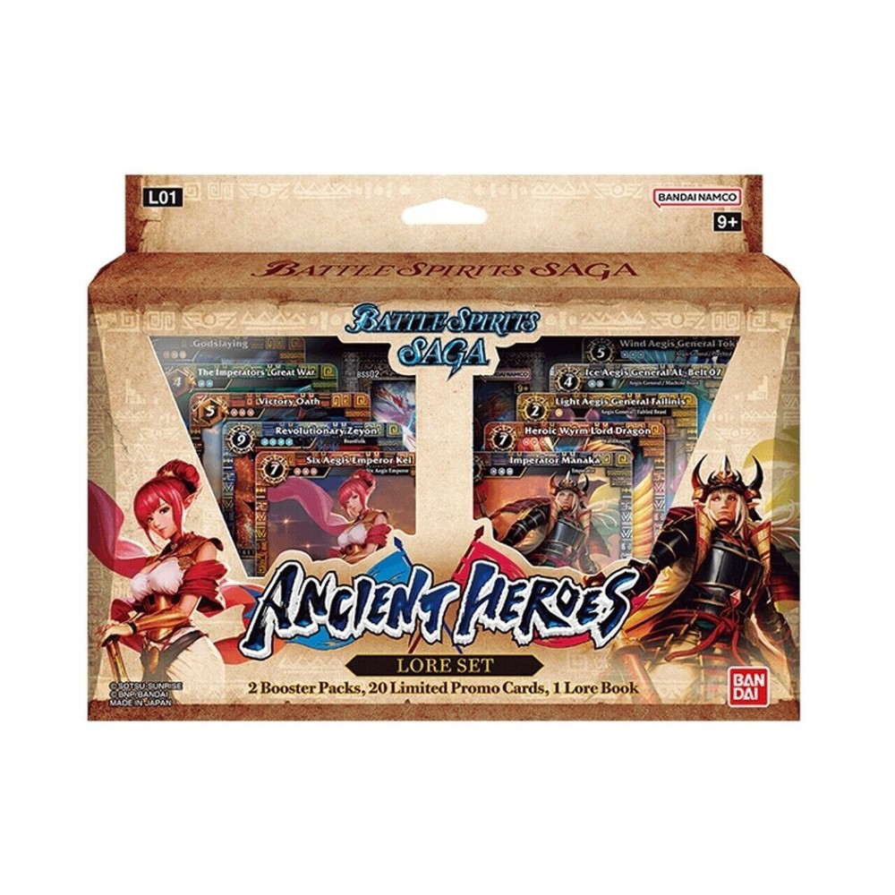 BSS Ancient Heroes Lore Set (L01)